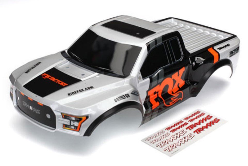 Traxxas 5826T Body, 2wd Ford Raptor, Fox heavy duty , Clip Body - BOBBYRC