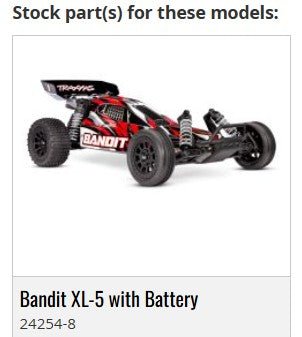 Traxxas Driveshaft Set for(ONLY)Bandit VXL XL - 5 - BOBBYRC