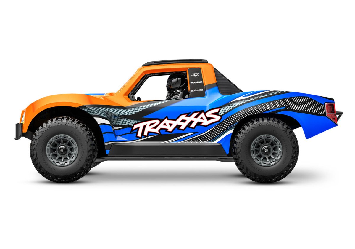 Traxxas Mini Slash® Brushless 1/16 4WD RTR Short Course Truck (Orange) w/TQ™ 2.4Ghz Radio, Battery - BOBBYRC