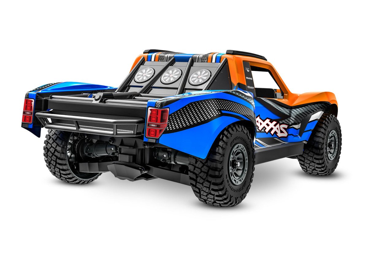 Traxxas Mini Slash® Brushless 1/16 4WD RTR Short Course Truck (Orange) w/TQ™ 2.4Ghz Radio, Battery - BOBBYRC