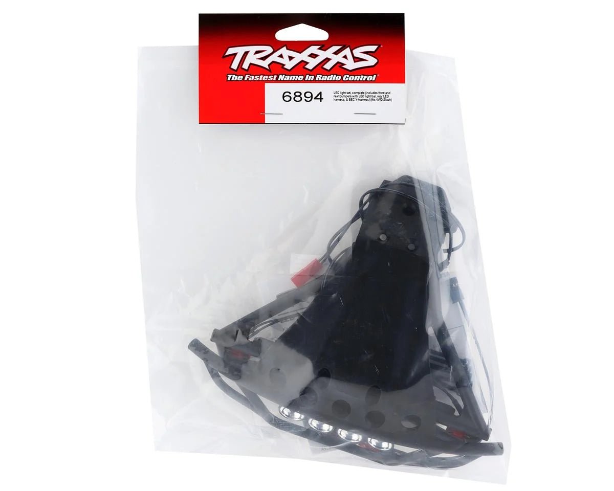 Traxxas Slash 4x4 LED Light Kit w/Front & Rear Bumpers - BOBBYRC
