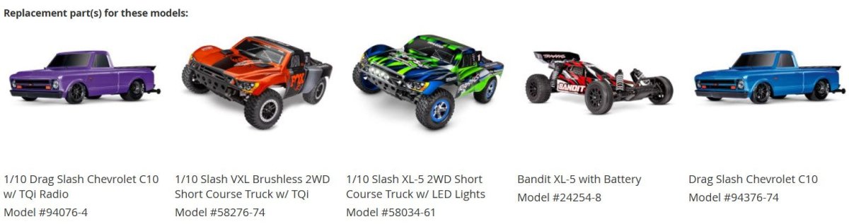 Traxxas TRA3743 Bandit Rustler Slash 2WD Steering Bellcrank - BOBBYRC