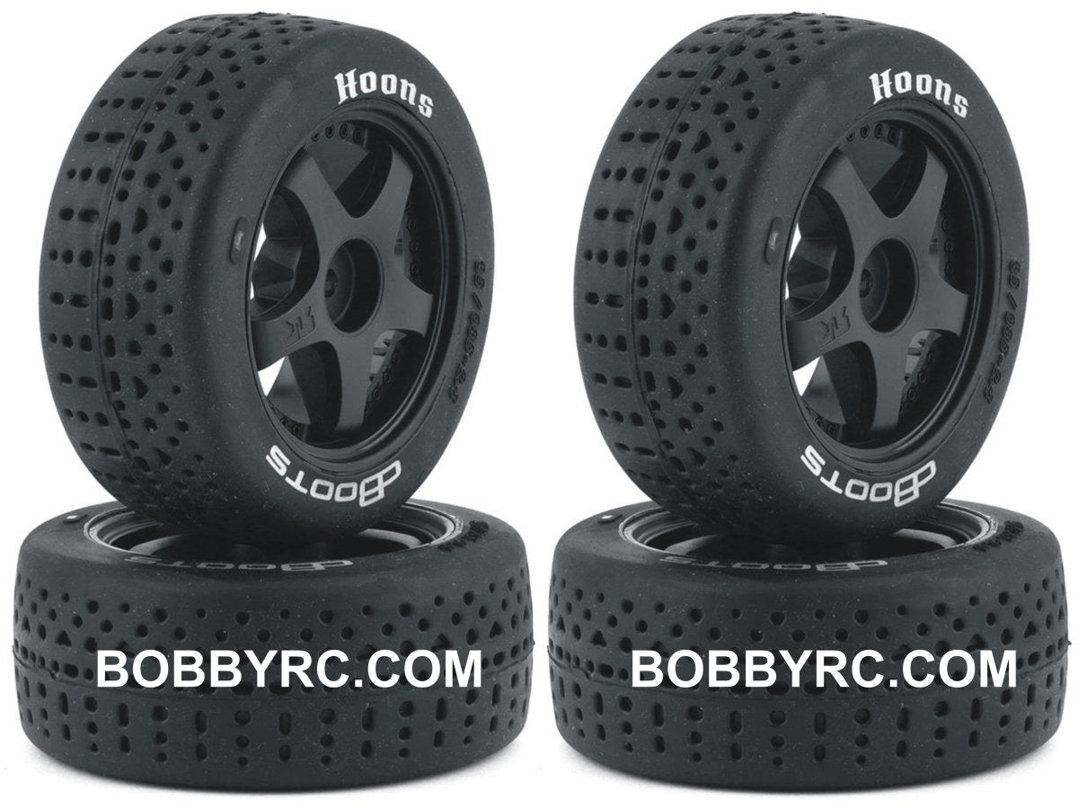 Vendetta Infraction(1/8 Scale) DBoots Hoons 35/085 2.4 Belted Tires w/14mm Hex (White) - BOBBYRC