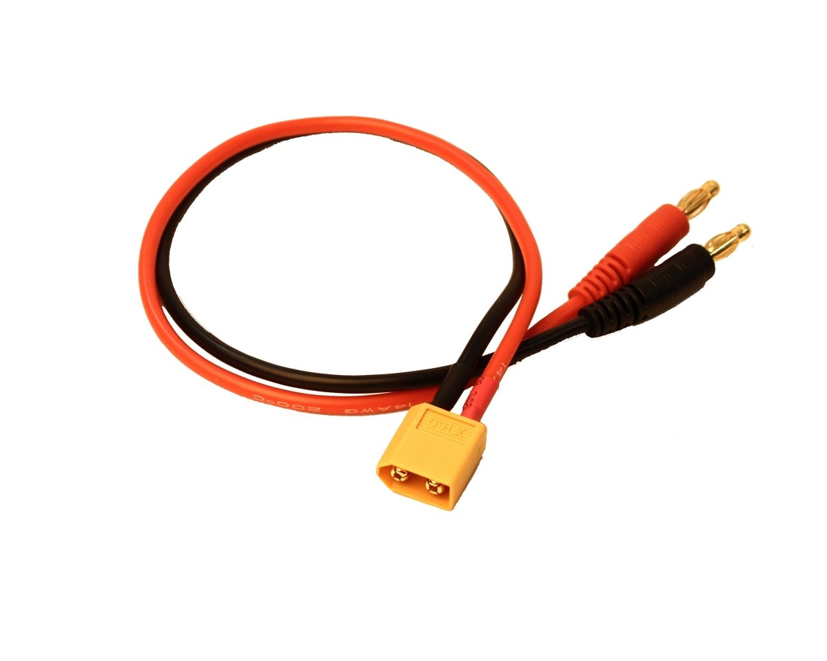 XT60 Male To Banana Plug For Lipo Battery Charger - BOBBYRC