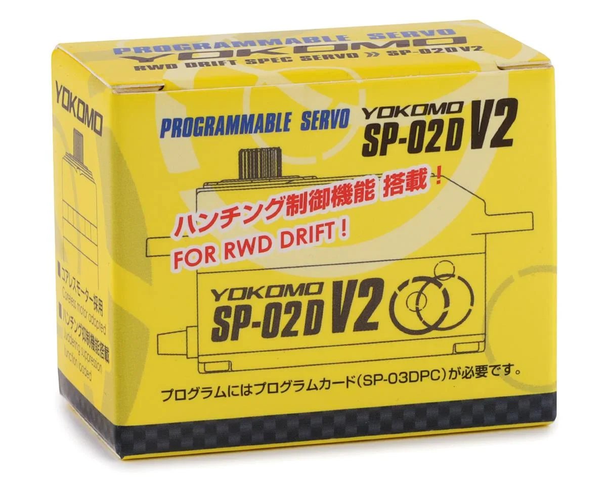 Yokomo SP - 02D V2 RWD Digital Low Profile Drift Servo - BOBBYRC