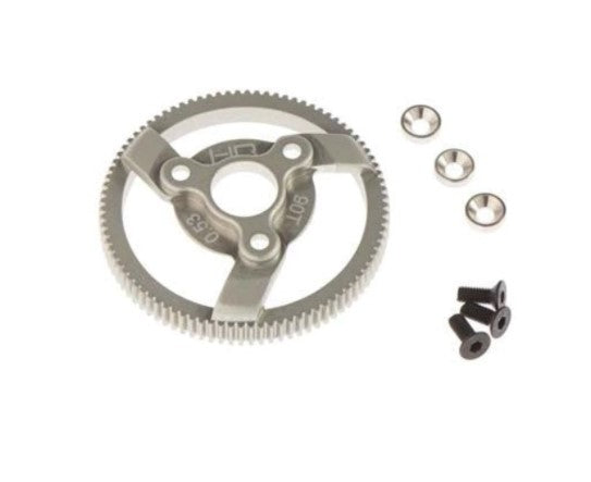 HR Hard Anodized Aluminum Spur Gear 90T 48P Slash 2WD Rustler Stampede Bandit