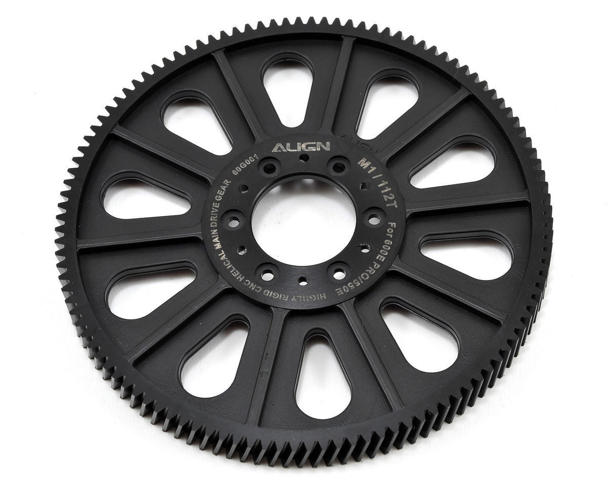 Align Trex 600/550E/550X Complete Main Gear Case/ Main Drive Gear & Tail Drive