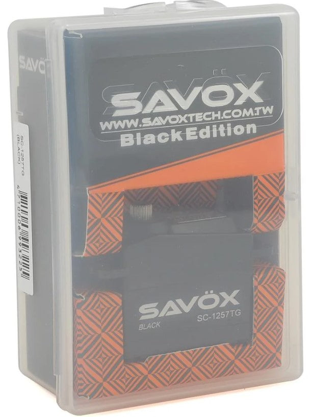 Savox SC-1257TG Black Edition "Super Speed" Titanium Gear Servo