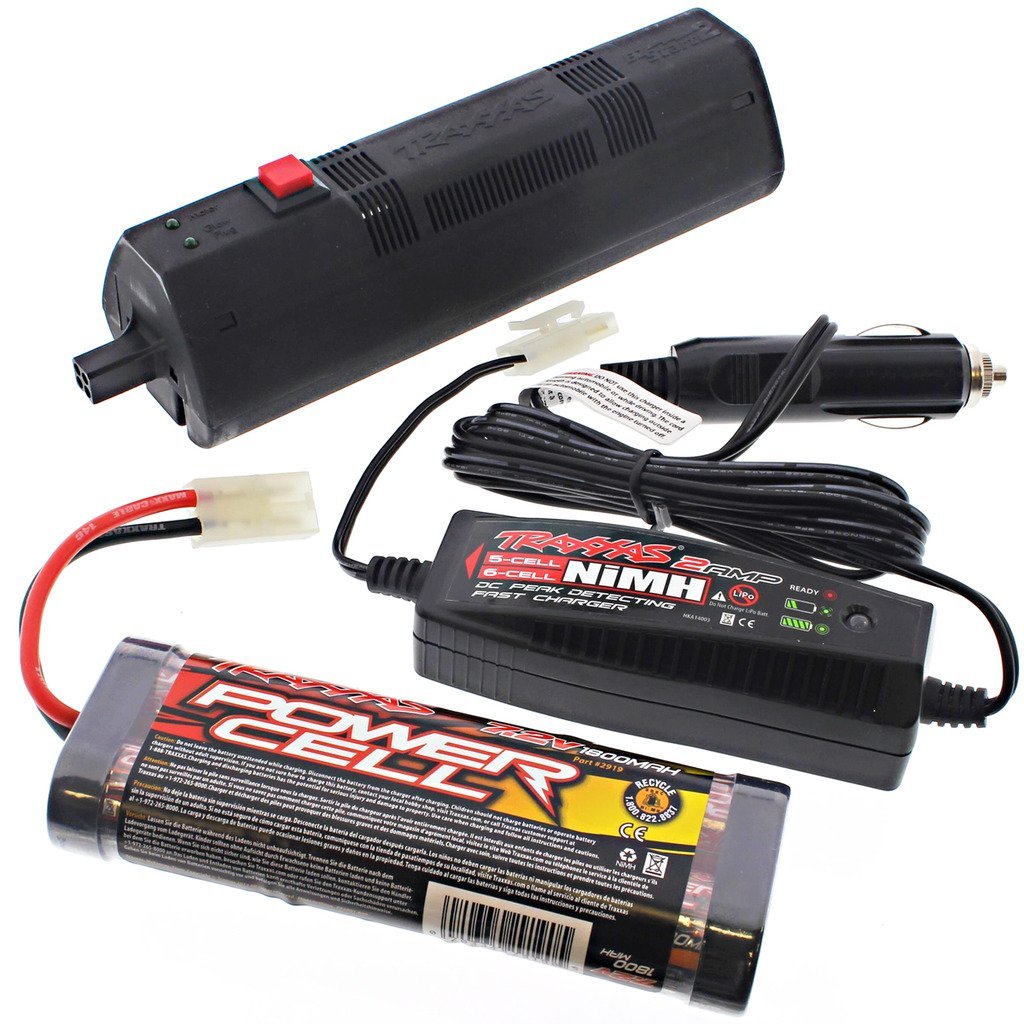Traxxas Nitro Vehicles EZ Start Control Box 7.2v 1800 mah Battery & 2 AMP Charger