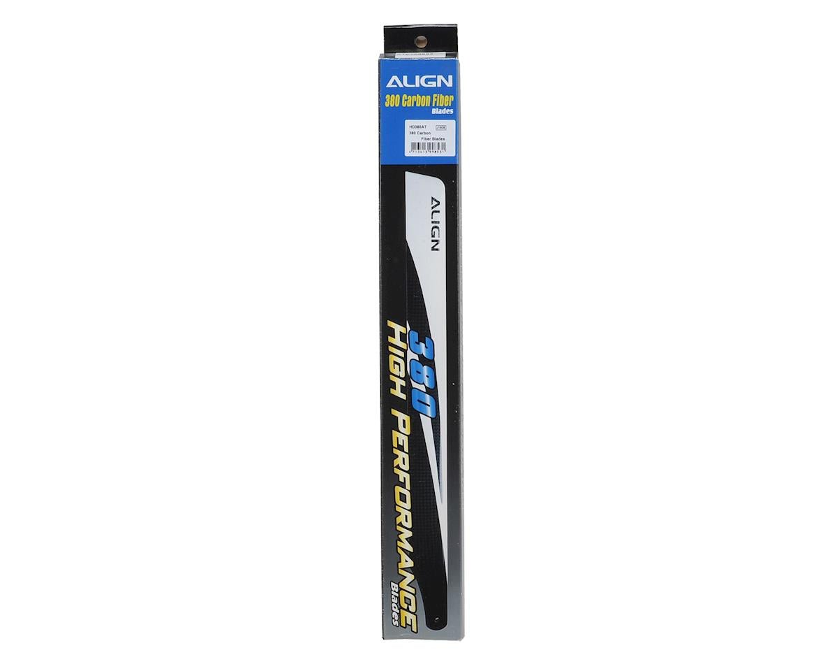 Align Trex 470 L Dominator 380 380mm Carbon Fiber Main Rotor Blades HD380A - BOBBYRC