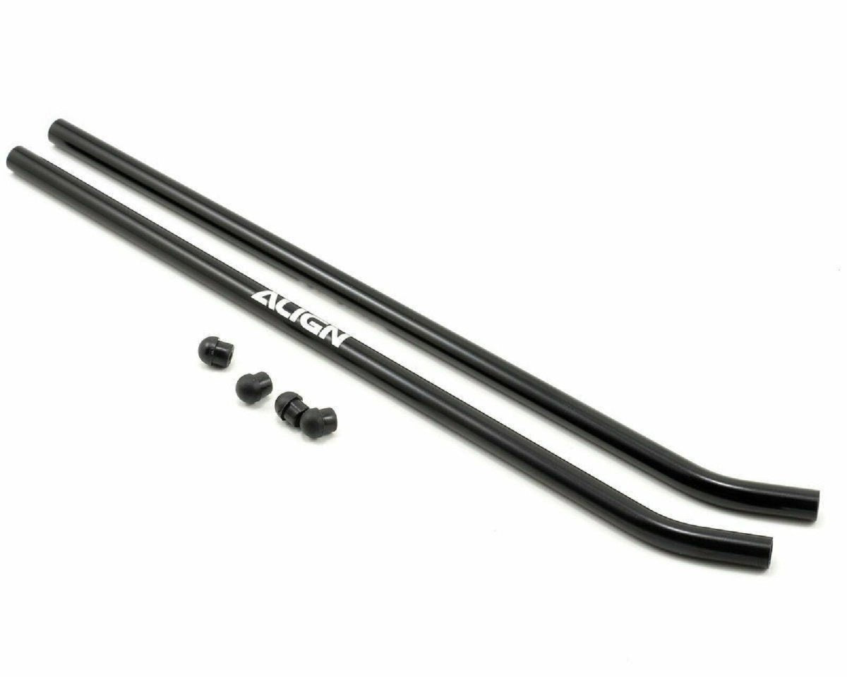 Align/T - Rex Helicopter 550X 550E / 600E BLACK Complete Landing Skid - BOBBYRC