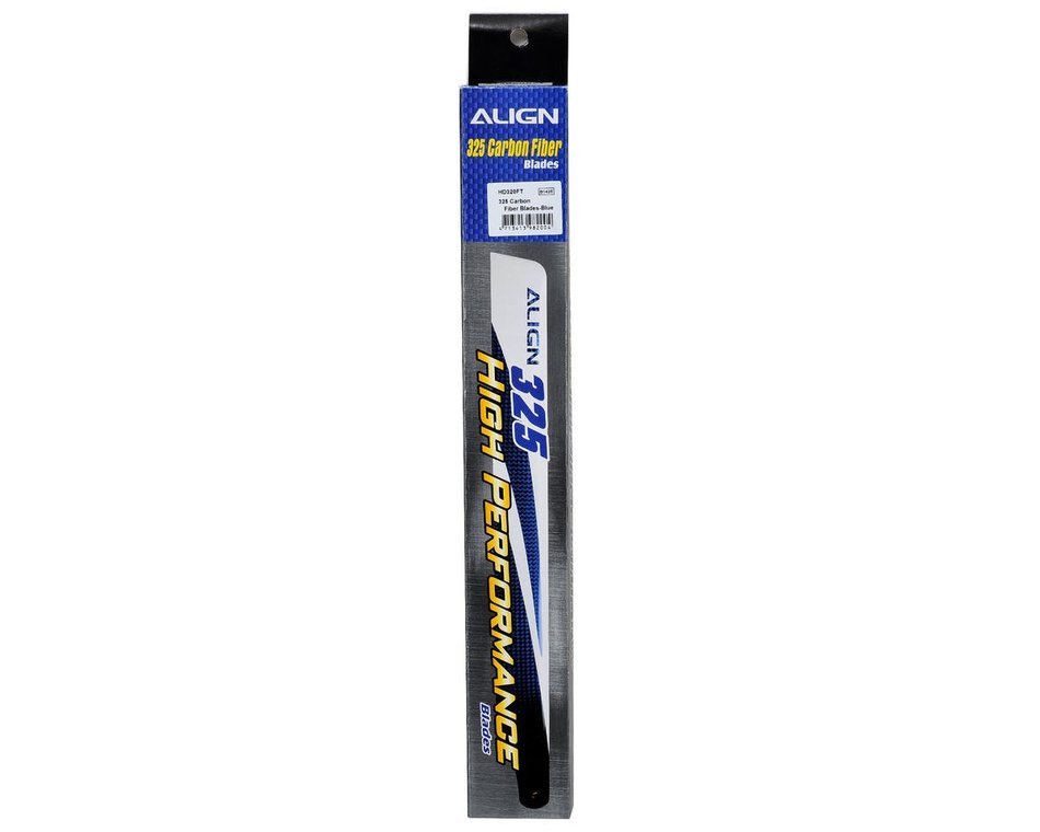 Align/T - Rex Helicopters 450 325 Blue Carbon Fiber Blades - BOBBYRC
