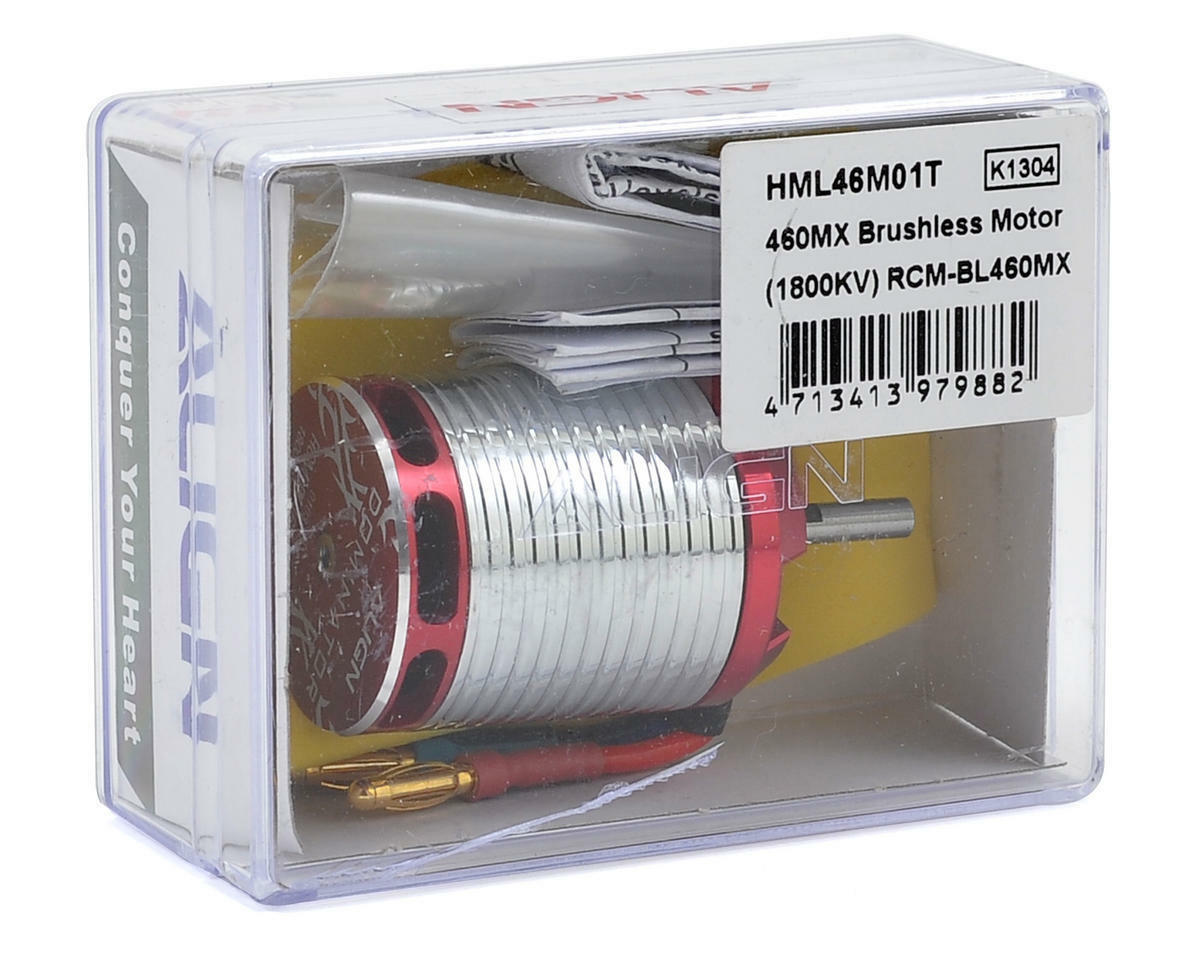 Align/T - Rex Helicopters 450 Series 6s 460MX Brushless Motor(1800KV) HML46M01 - BOBBYRC