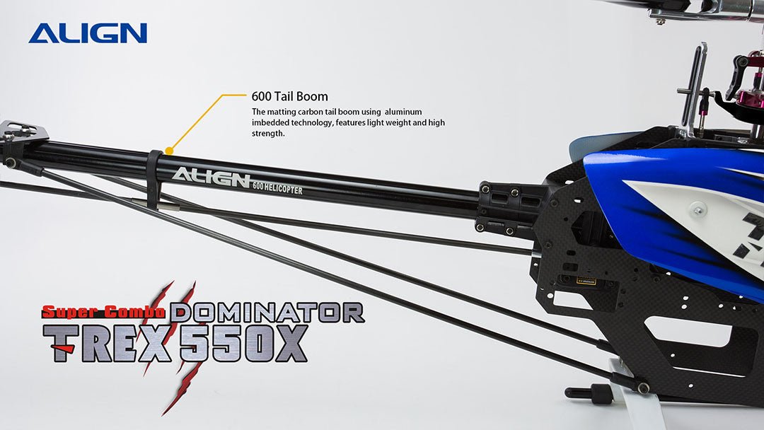 Align/T - Rex Helicopters 550X Dominator 550 Sized Helicopter - BOBBYRC