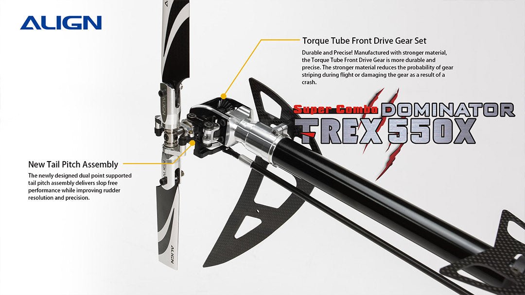 Align/T - Rex Helicopters 550X Dominator 550 Sized Helicopter - BOBBYRC