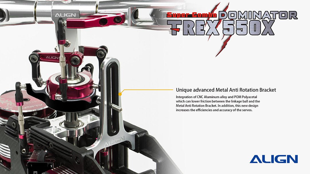 Align/T - Rex Helicopters 550X Dominator 550 Sized Helicopter - BOBBYRC