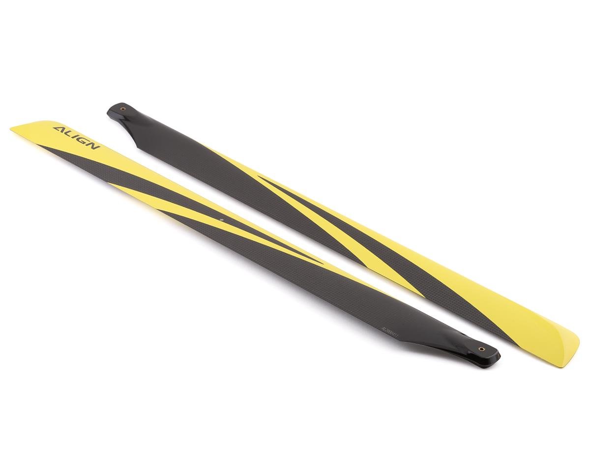 Align/T - Rex Helicopters 650X 650 X 650mm Carbon Fiber Blades - BOBBYRC