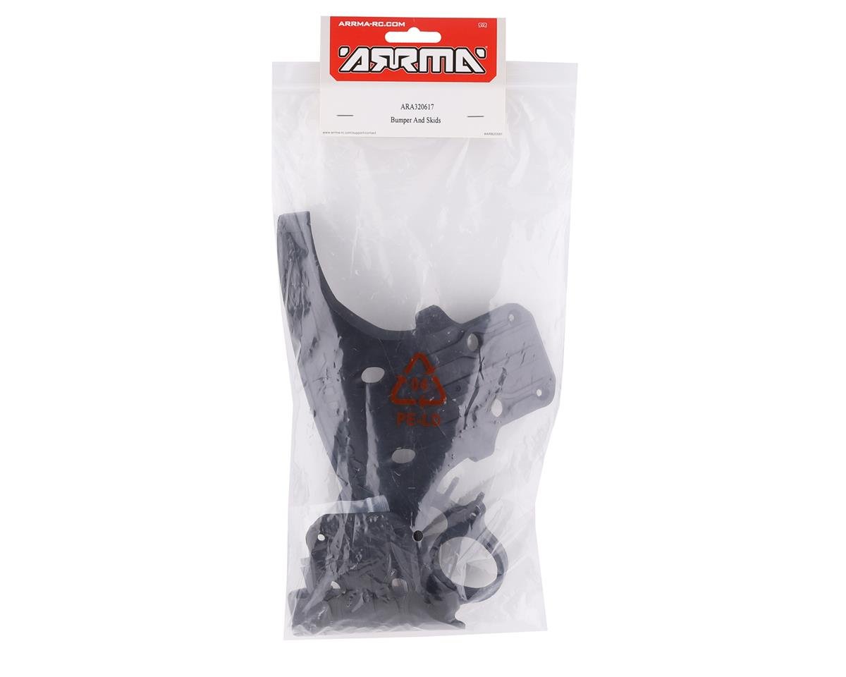 Arrma ARA320617 Front Bumper And Skids Kraton 8S EXB BLX. - BOBBYRC