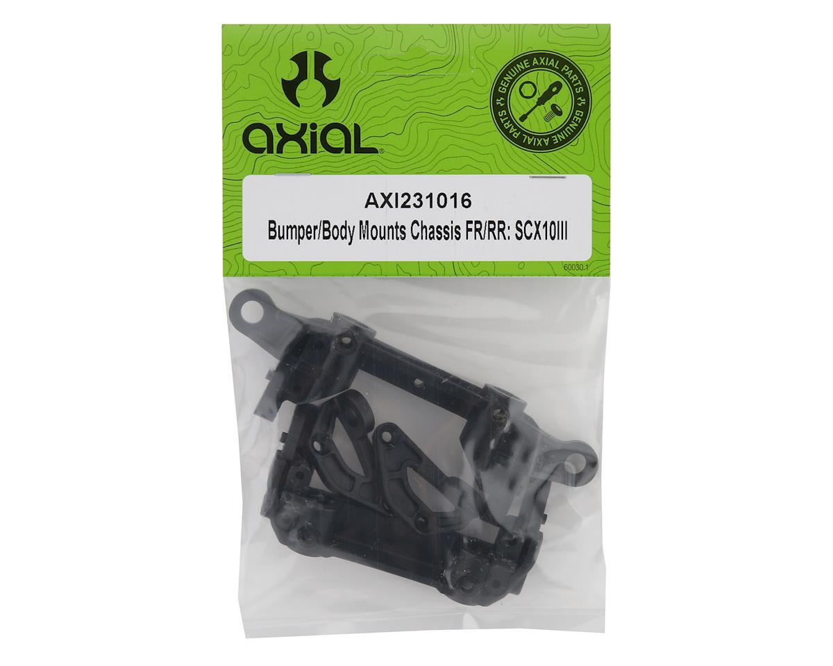 Axial AXI231016 SCX10 III Bumper & Body Mount Set - BOBBYRC