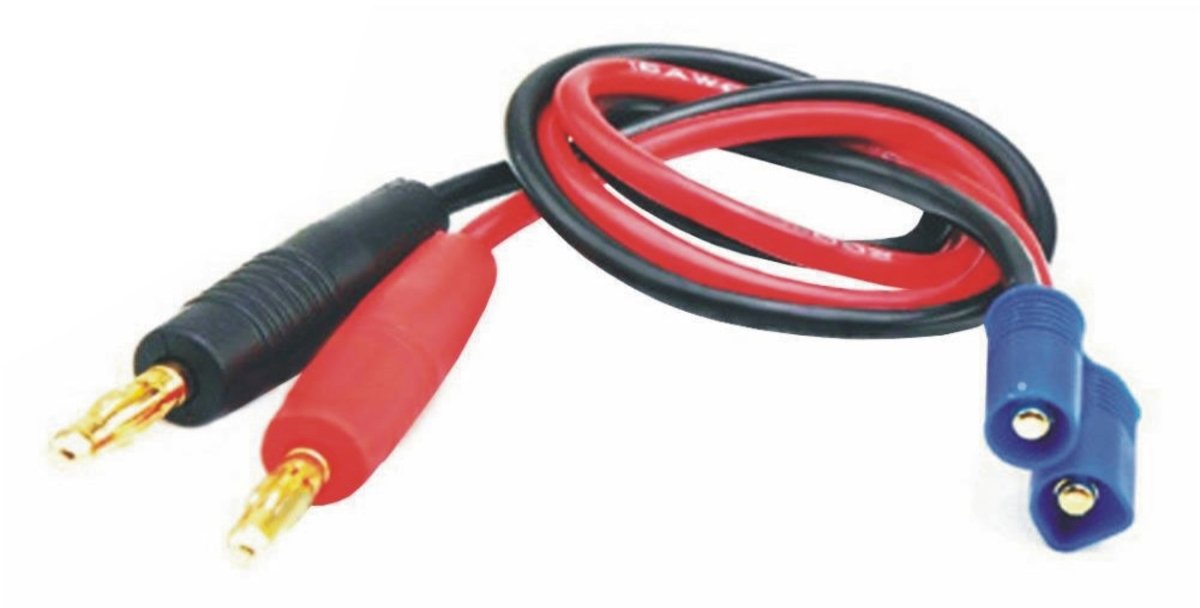 EC3 Male To Banana Plug For Lipo Battery Charger - BOBBYRC