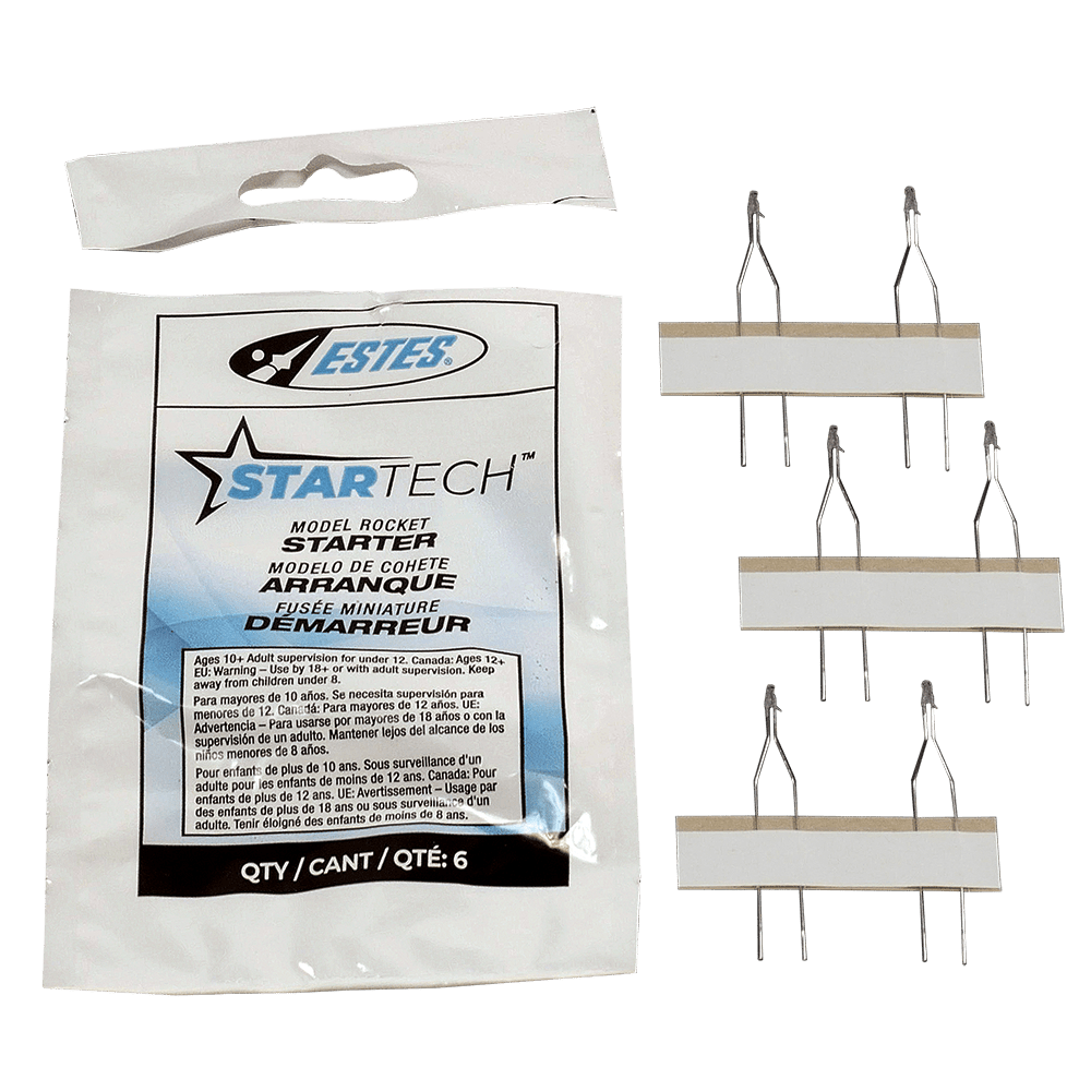 Estes 2303 Startech Starters for Model Rocket Engines (6pk) - BOBBYRC