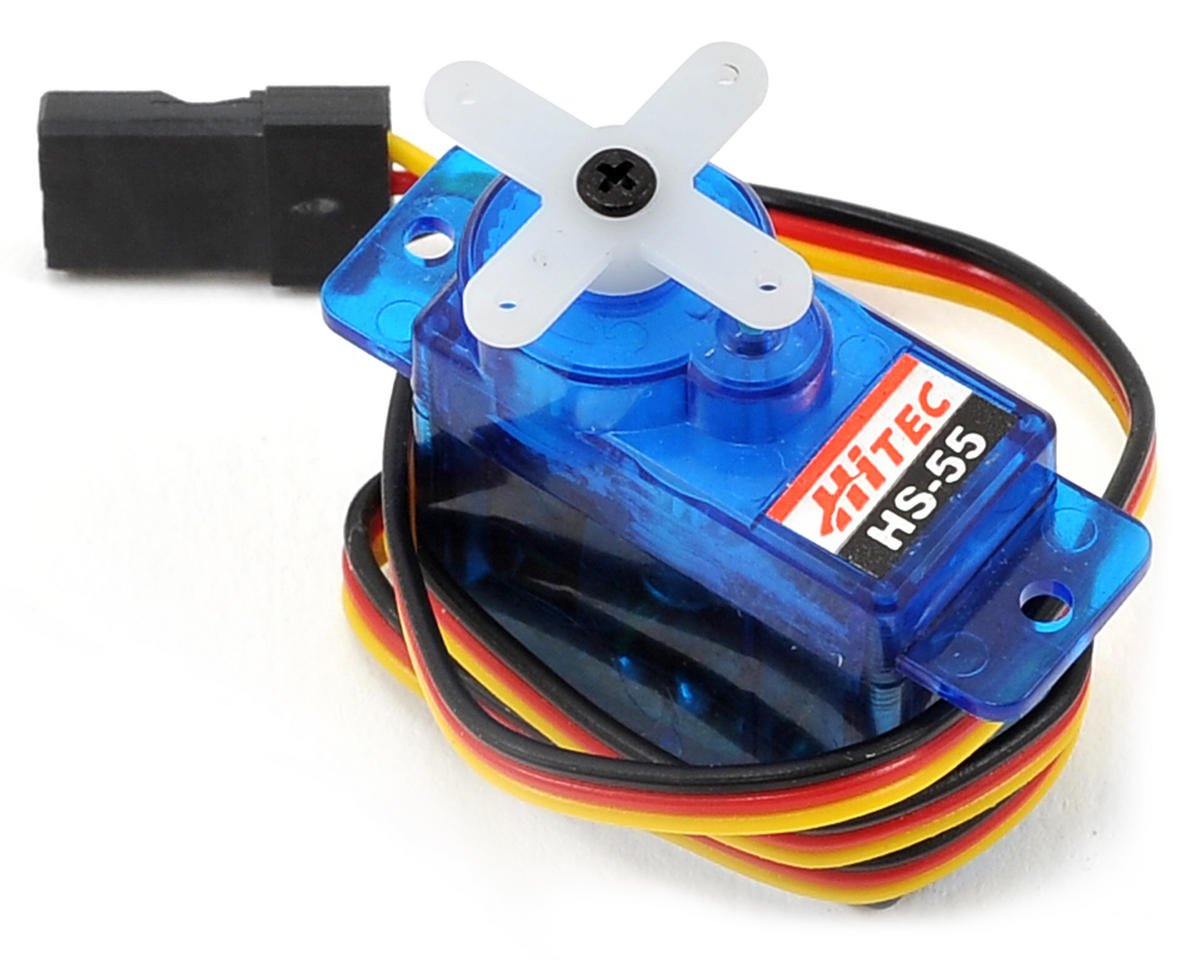Hitec HS - 55 Sub - Micro Servo HRC31055S Great for 1/18 Car Trucks - BOBBYRC