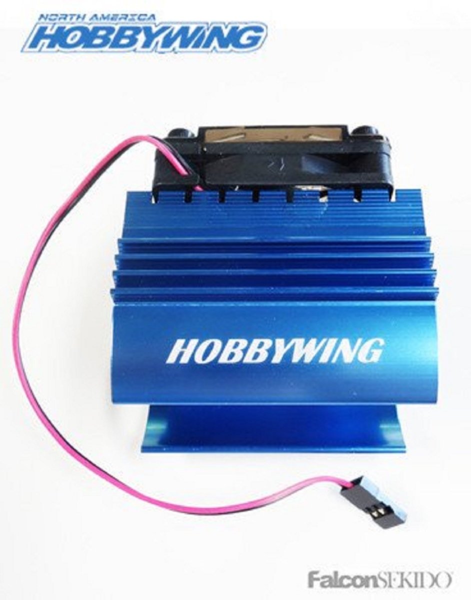 Hobbywing C4 Motor Heatsink & Fan Combo - BOBBYRC