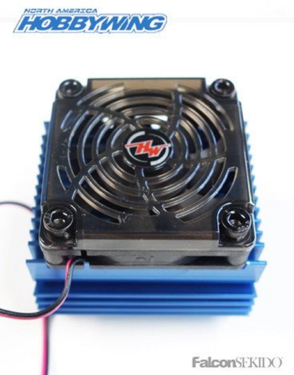 Hobbywing C4 Motor Heatsink & Fan Combo - BOBBYRC