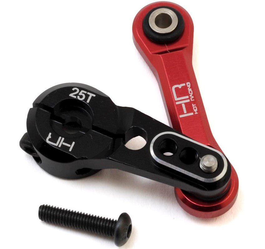Hot Racing Aluminum Fixed Link Steering 25T Servo Arm 1/8 Arrma AON48SH25 - BOBBYRC