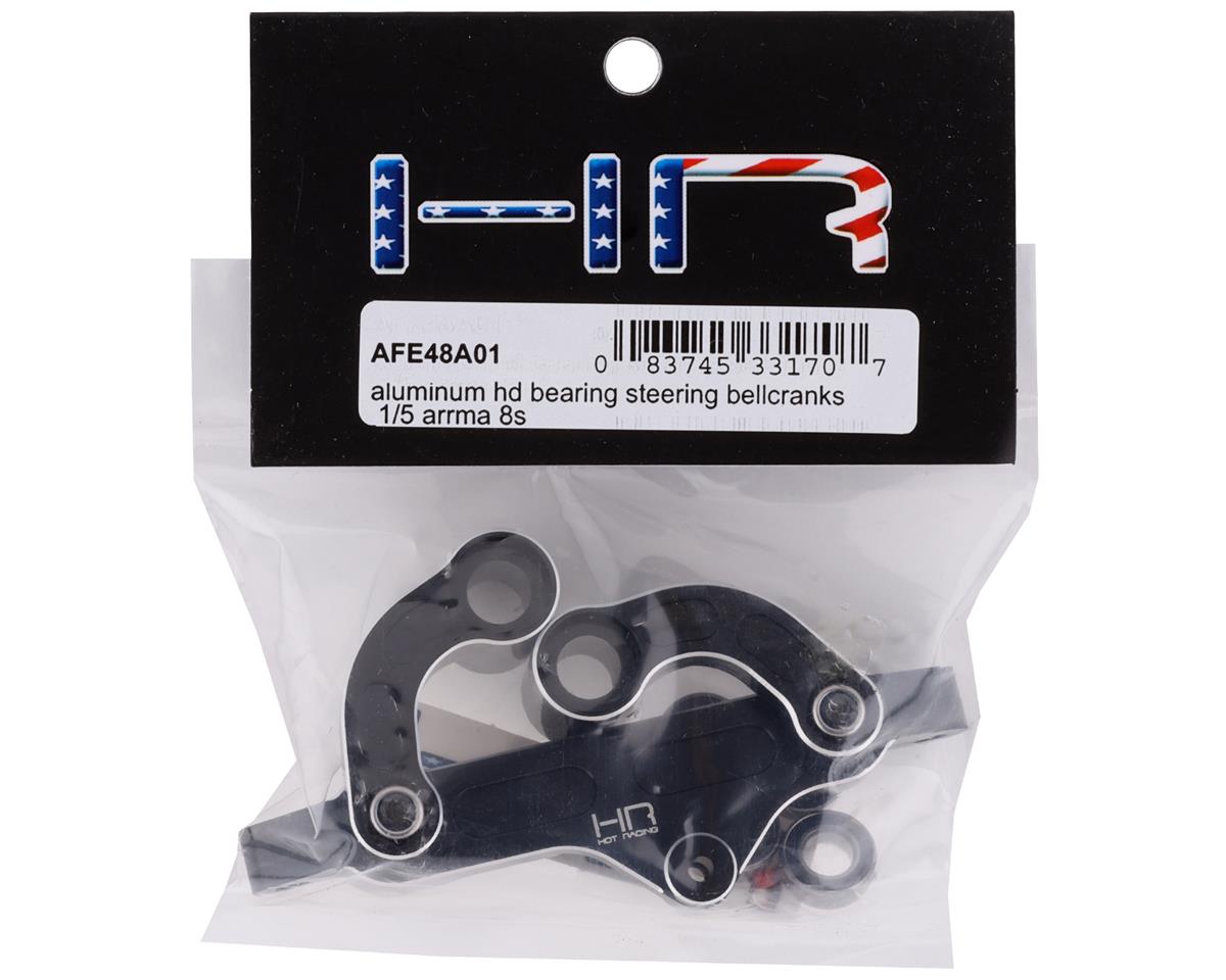 Hot Racing Aluminum HD Bearing Steering Bellcranks for Arrma 1/5 Kraton/Outcast AFE48A01 - BOBBYRC
