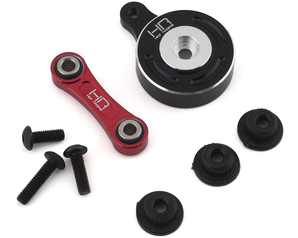 Hot Racing Arrma 4x4 Fixed Link Steering Servo Saver HRAATF48SH02 - BOBBYRC