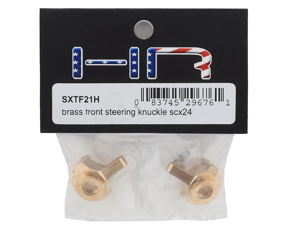Hot Racing Brass Front Steering Knuckle Axial SCX24 SXTF21H - BOBBYRC