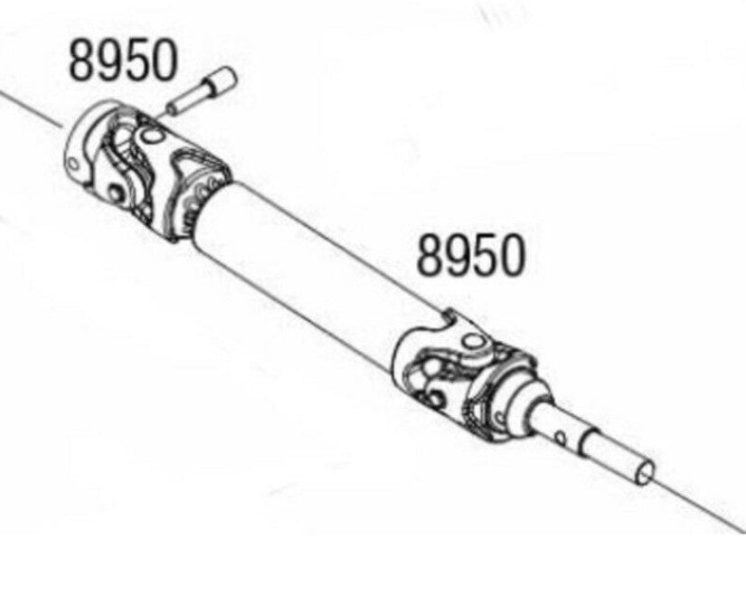 Hot Racing Steel CVD Drive Shafts MXX288RC06 For Traxxas 1/10 Maxx 89076 - 4 - BOBBYRC