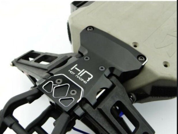 Hot Racing Traxxas 4x4 Slash LCG Rustler Rally Aluminum Rear Bulkhead LCF0901 - BOBBYRC