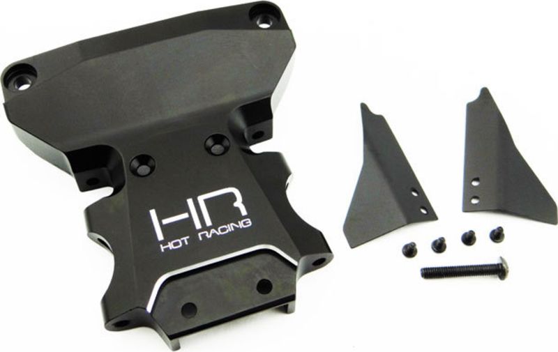 Hot Racing Traxxas 4x4 Slash LCG Rustler Rally Aluminum Rear Bulkhead LCF0901 - BOBBYRC