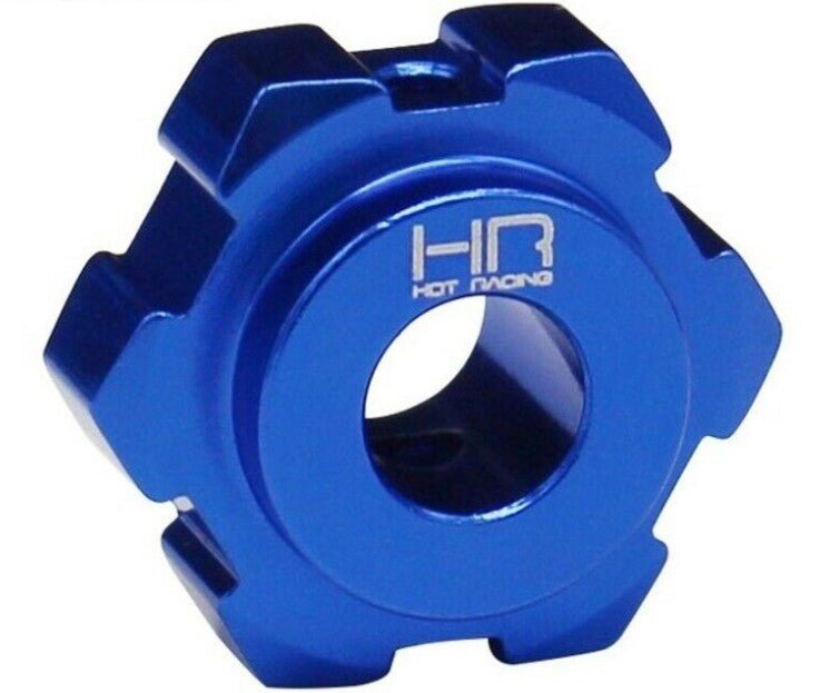 Hot Racing Traxxas Maxx Aluminum 17mm Splined Hex Hubs MXX10X06 - BOBBYRC