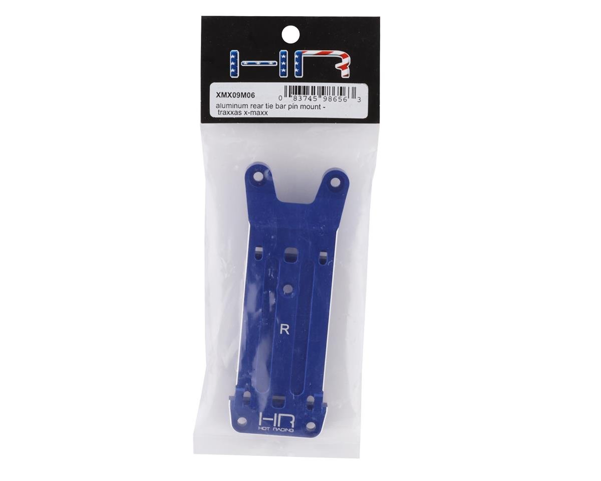 Hot Racing X - Maxx 6S & 8S Blue Aluminum Rear Tie Bar Mount XMX09M06 - BOBBYRC