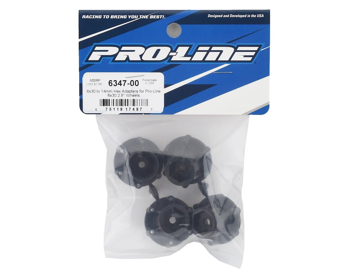 Pro - Line 634700 6x30 to 14mm Hex Adapters - BOBBYRC