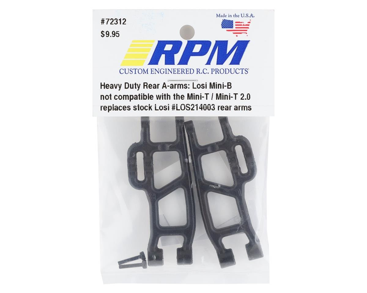 RPM 72312 Heavy Duty Rear A - arms for the Losi Mini - B - BOBBYRC