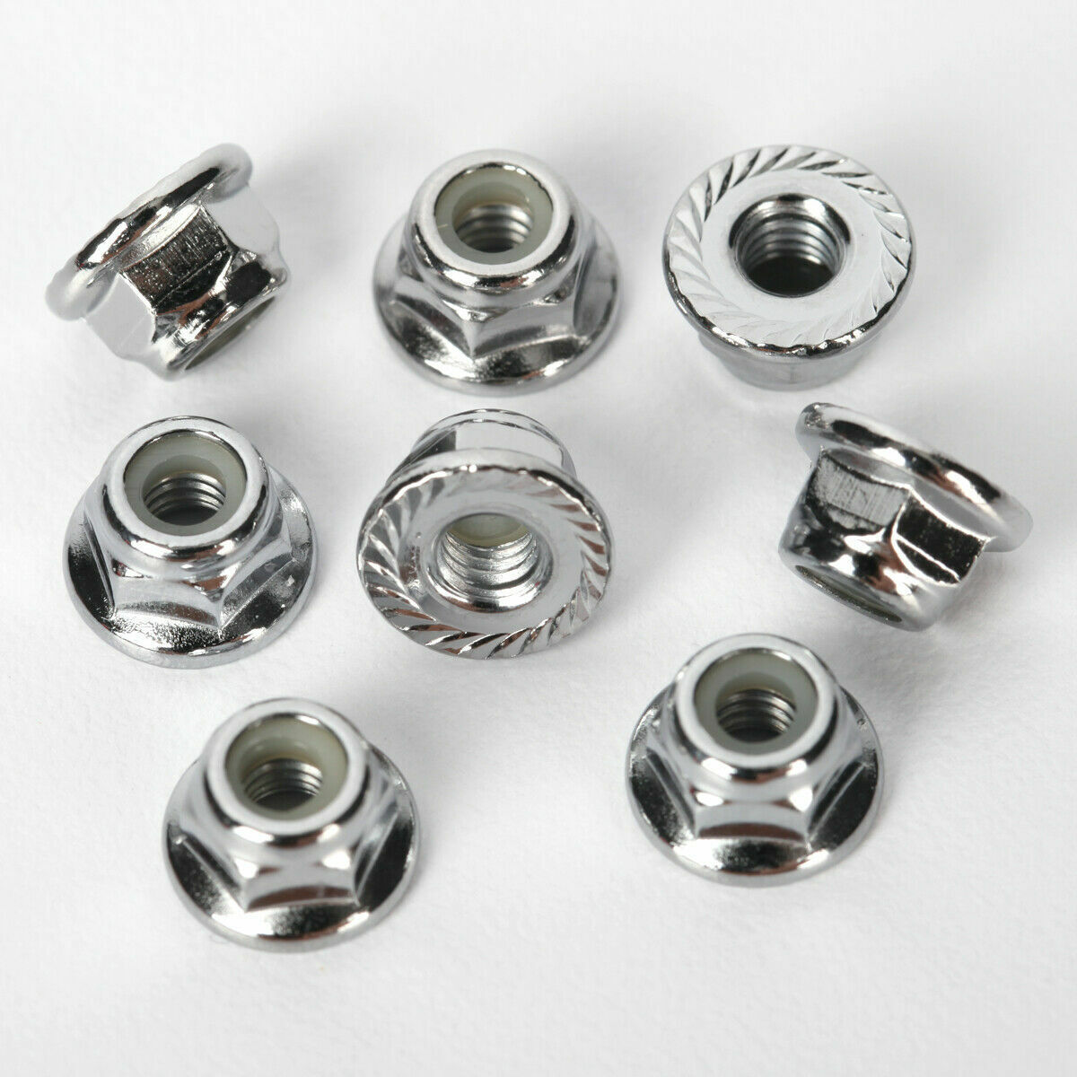 Traxxas 3647 Wheel Axle Flanged Lock Nuts (8) 1/10 Slash Bandit Rustler VXL XL-5