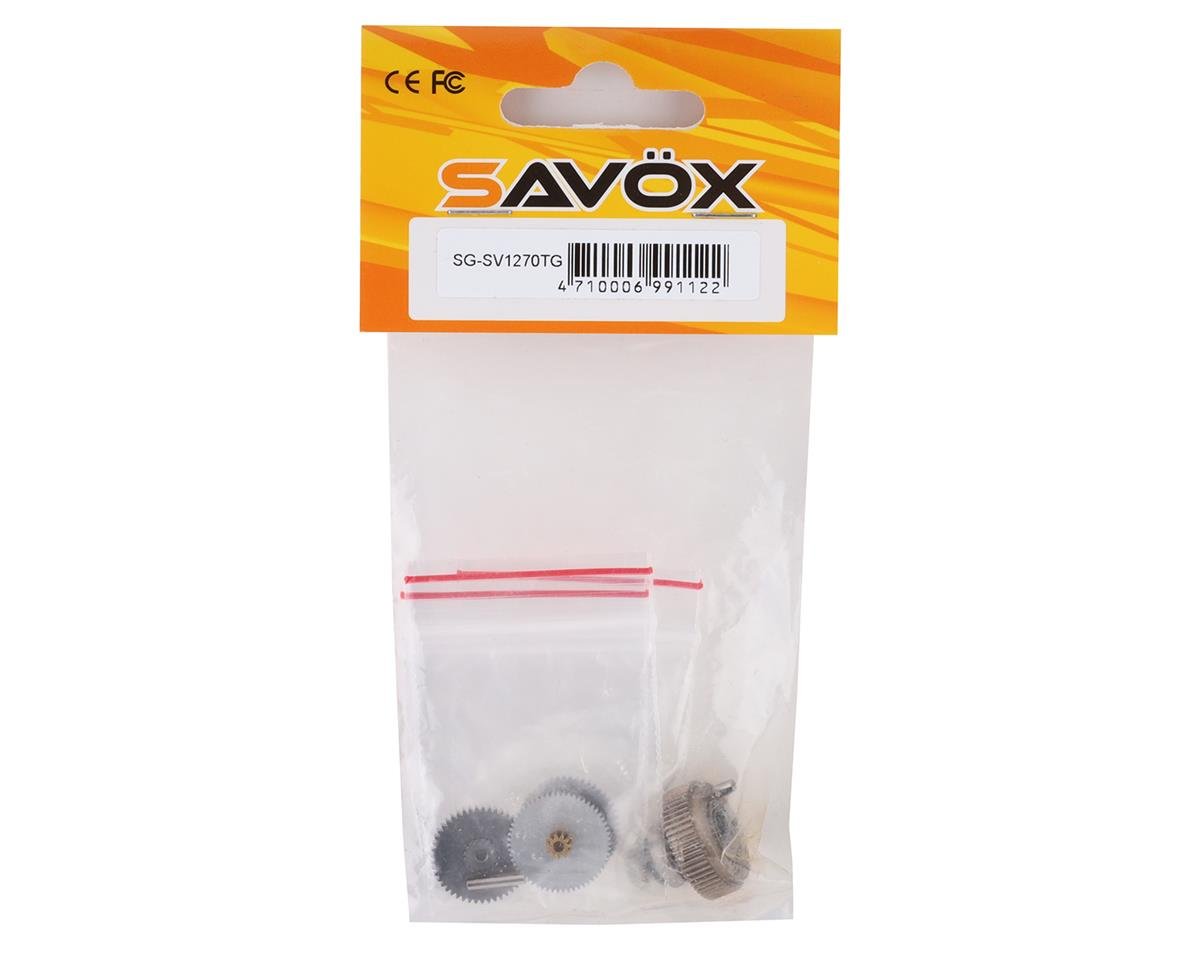 Savox Servo Gear Set w/ Bearings, for SV1270TG - BOBBYRC