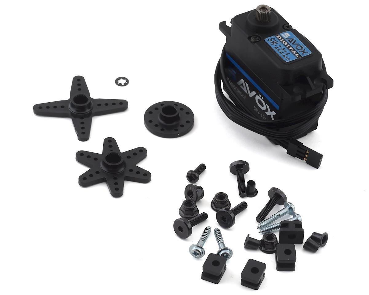 Savox SW - 1211SGP - BE Waterproof High Speed Servo 1/10 Vehicles ,Boats - BOBBYRC