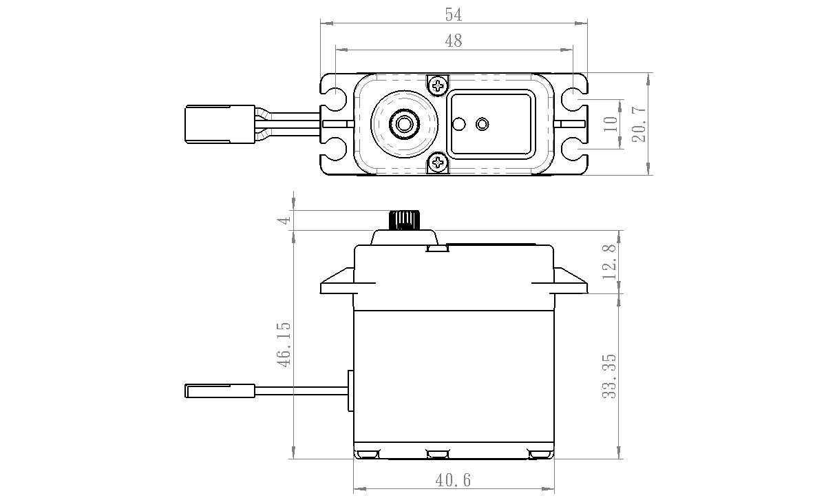Savox SW - 1212SG Black Edition Waterproof Digital Servo (High Voltage) - BOBBYRC