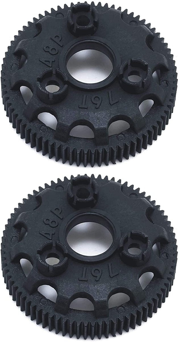Slash 2wd, Drag Slash, Rustler, Stampede, Bandit, VXL XL - 5 (2pcs) 4676 76 - tooth (48 - pitch) Spur gear - BOBBYRC