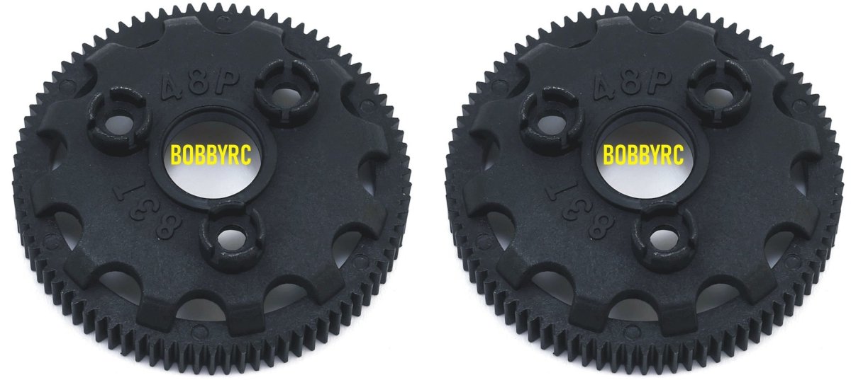 Slash 2wd, Drag Slash, Rustler, Stampede, Bandit, VXL XL - 5 (2pcs) 4683 83 - Tooth (48 - Pitch) Spur Gear - BOBBYRC