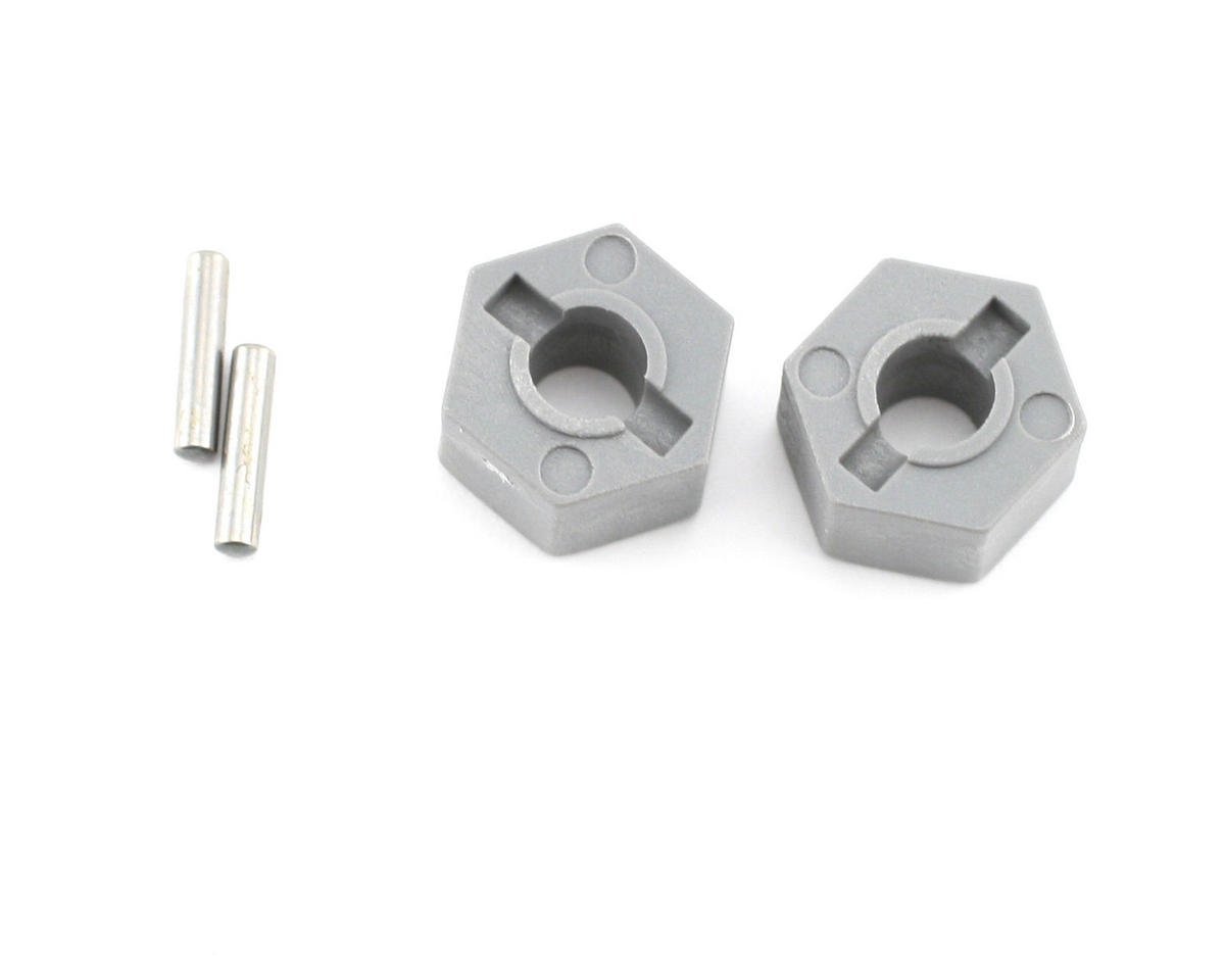 Slash 2wd , Rustler 2wd , Bandit 2wd 12mm Hex Wheel Hubs , Stub Axle Pins,4mm Flanged Nuts,Teflon Washer - BOBBYRC