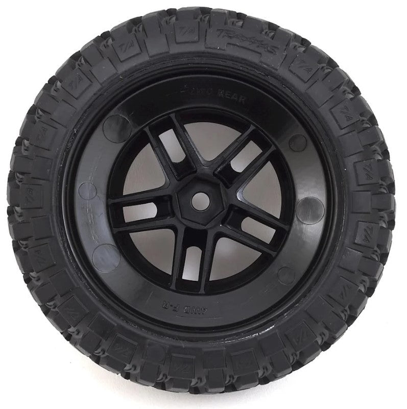 Slash 4x4 VXl - Tires & Wheels TRA6873(BF GOODRICH Mud Terrain Tyres - BOBBYRC