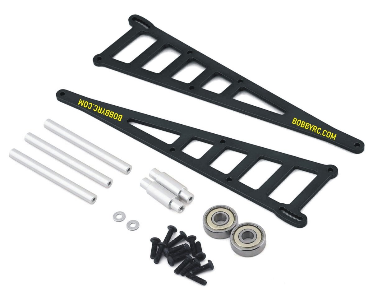 STRC Adjustable Wheelie Bar Assembly Traxxas 2WD Slash,Stampede,Rustler,Bandit - BOBBYRC