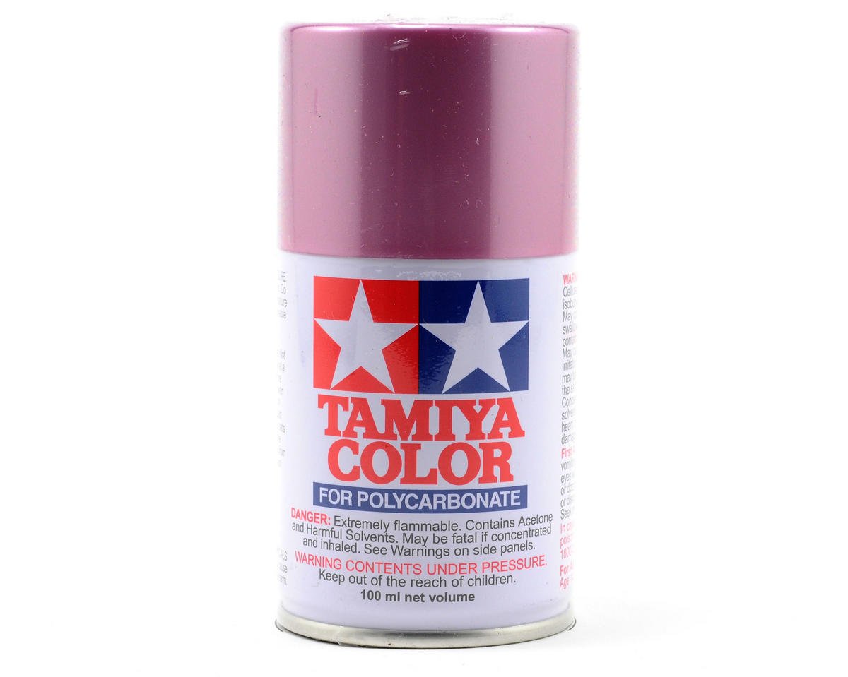 Tamiya PS - 50 Sparkling Pink Polycarbonate 3 Oz Spray Paint - BOBBYRC