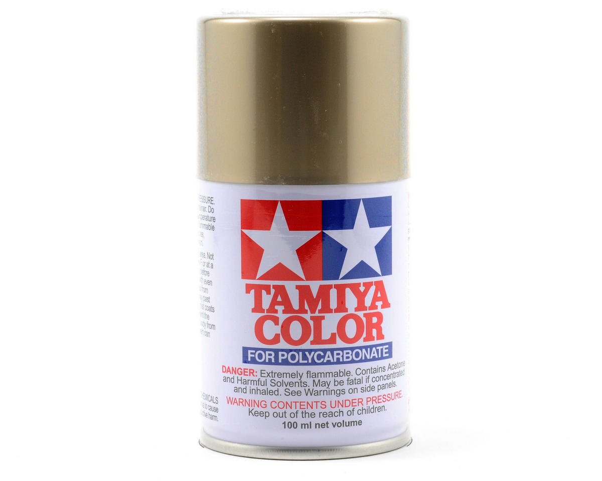 Tamiya PS - 52 Champagne Gold Anodized Polycarbonate 3 Oz Spray Paint - BOBBYRC